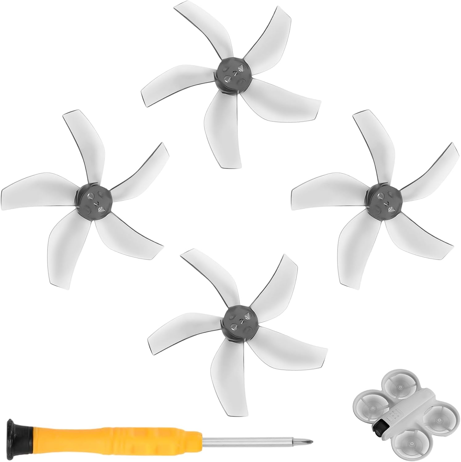 Helices repuesto silenciosas compatibles DJI Neo grises