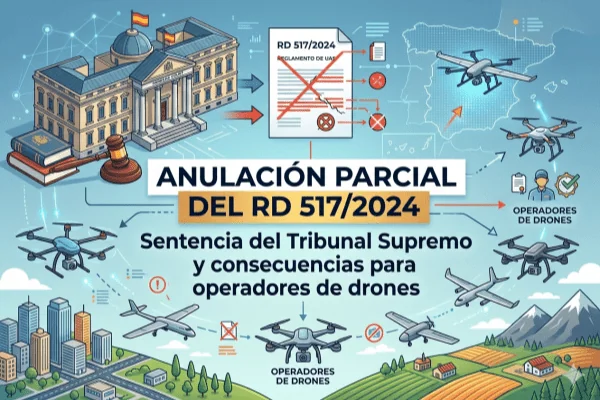 Anulación parcial del RD 517/2024: Sentencia del Tribunal Supremo y consecuencias para operadores