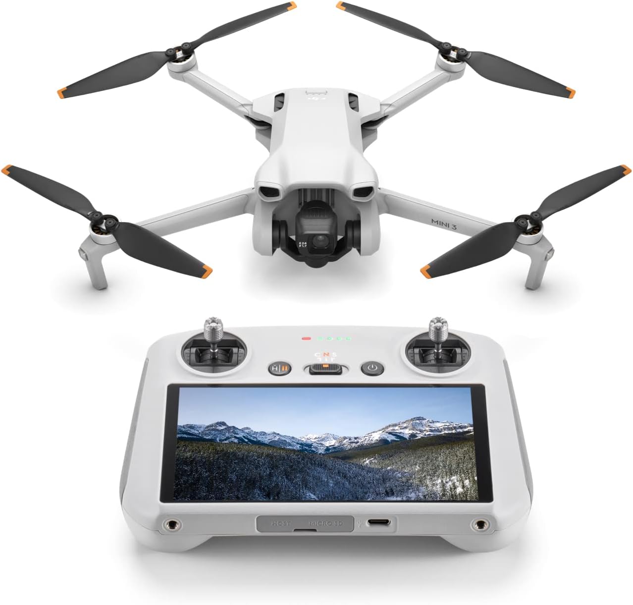 DJI Mini 3 Pro sensor 1/1.3 APAS 4.0 D-Log M