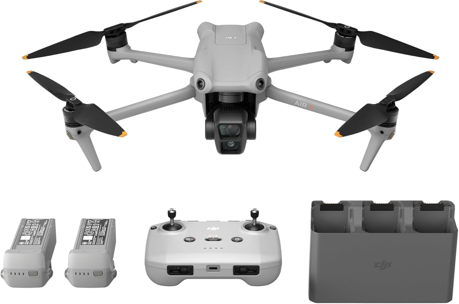 DJI Air 3 2026 review profesional dual cámara 1/1.3 pulgadas
