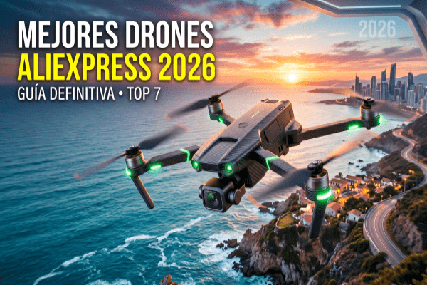 Los mejores drones de AliExpress 2026: Guía completa con 7 modelos reales