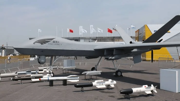 Wing Loong II Pterodactyl MALE drone chino exportación
