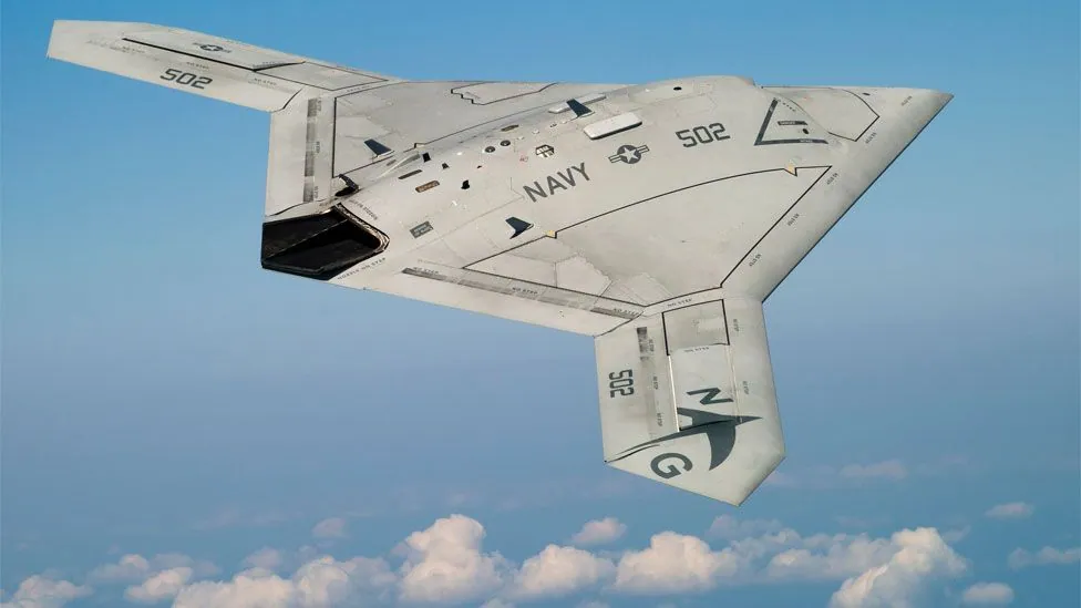 X-47B Drones Militares EEUU demostrador portaaviones