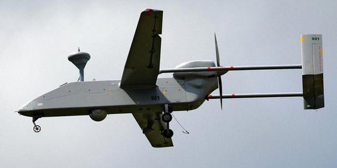 Dron militar ruso UAV Forpost Outpost