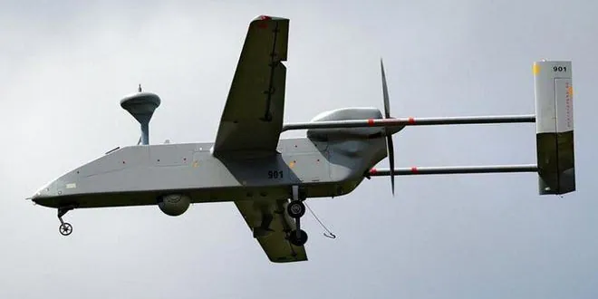 Dron militar ruso UAV Forpost Outpost