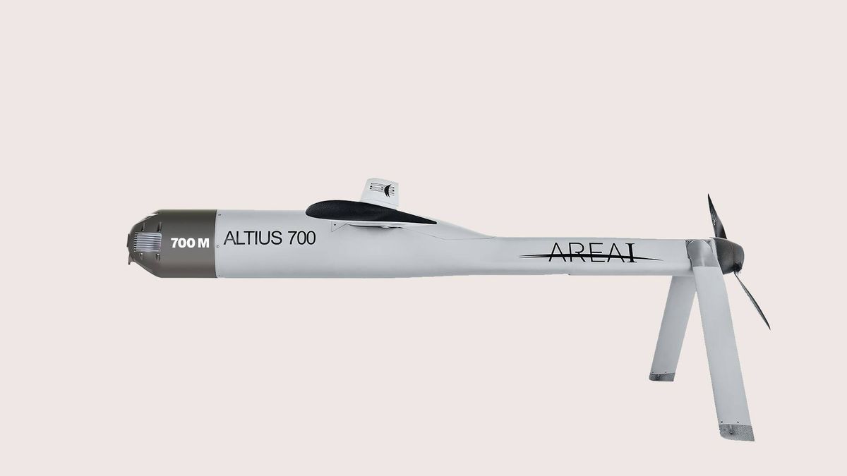 Dron militar ruso Altius MALE