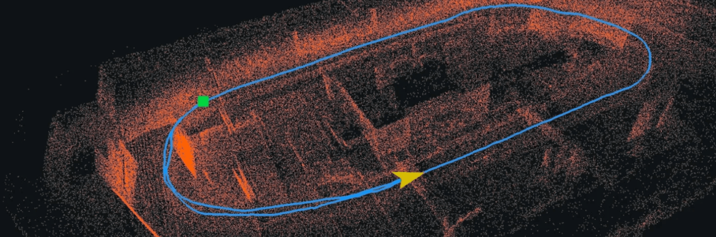 Flyaware, nube de puntos 3D
