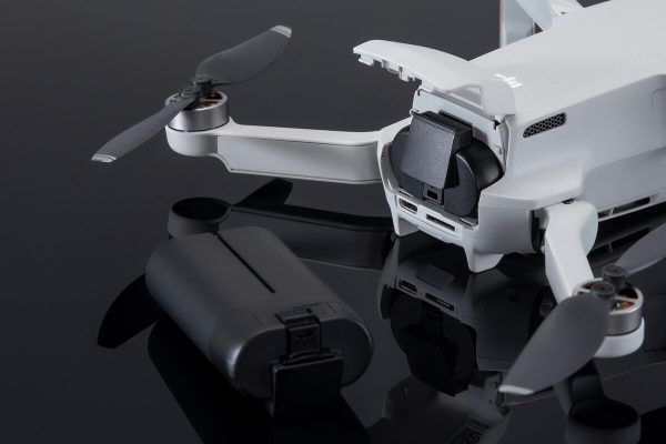 Transporte de baterías de drones