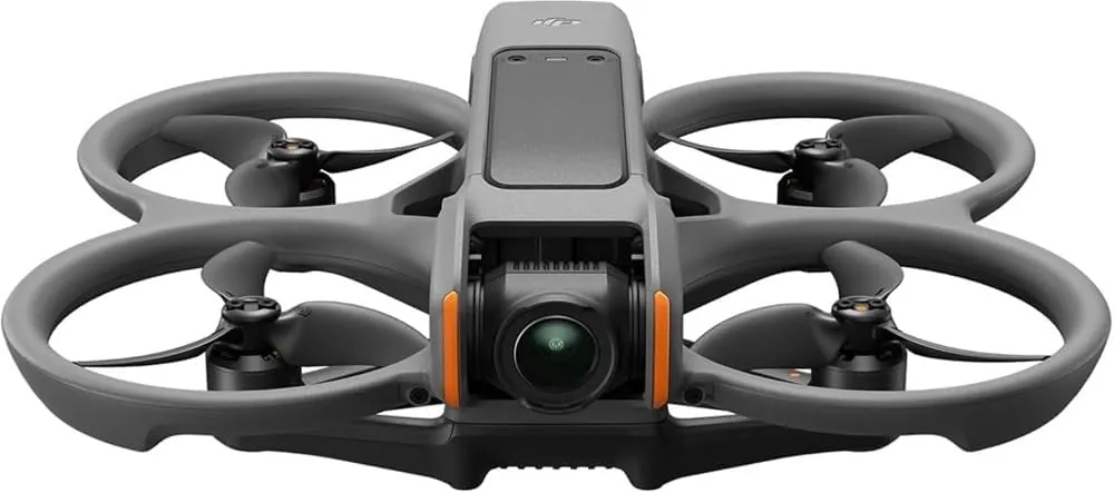DJI Avata 2 cinewhoop FPV con guardas integradas