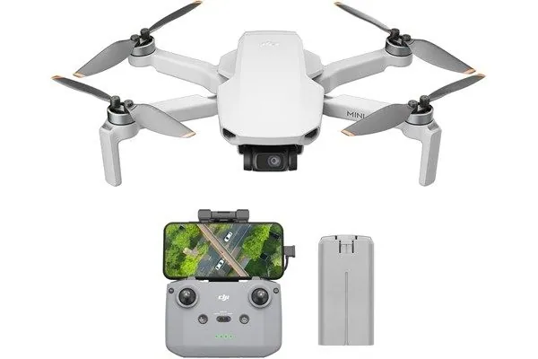 DJI Mini 4K entry-level sub-249g con gimbal 3 ejes