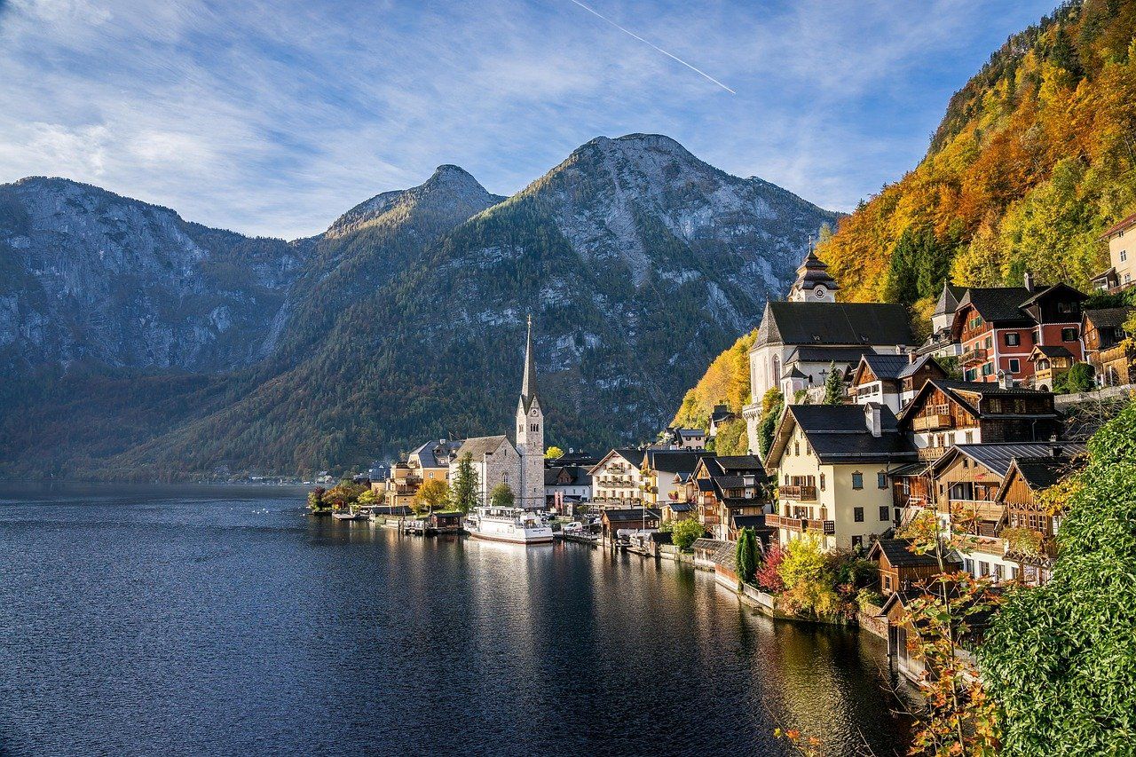 Salzkammergut (Hallstatt) en Austria: lagos y montanas para volar drones