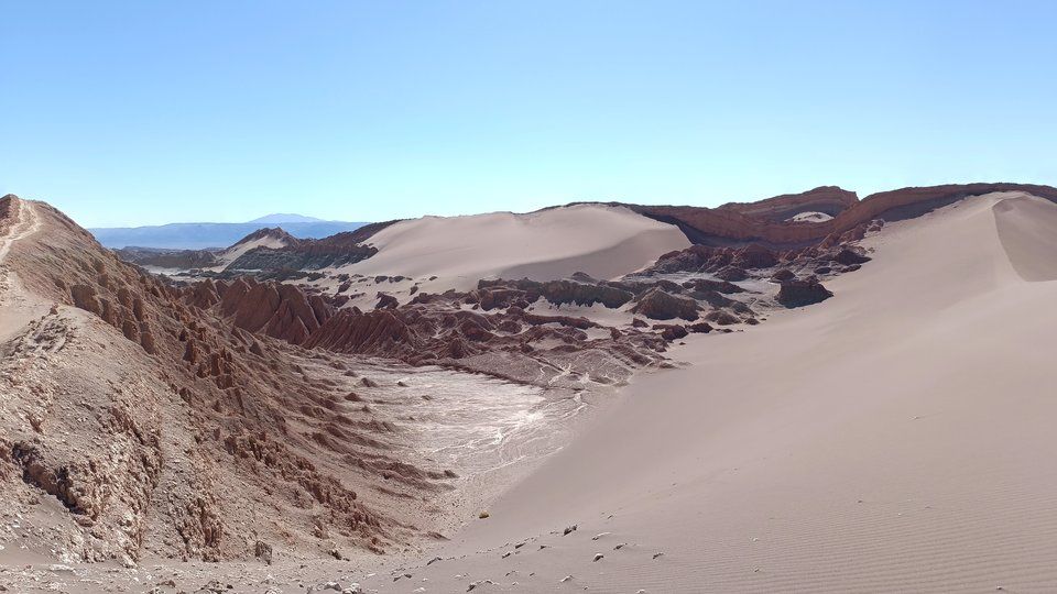 Valle de la Luna en Atacama - vuelos con drone en Chile