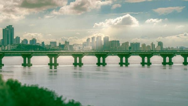 Río Han, Seúl (Corea del Sur): parque de drones designado
