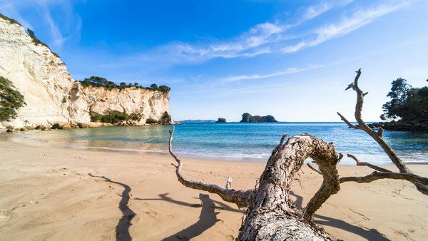 Península de Coromandel, Nueva Zelanda: playas para volar drones