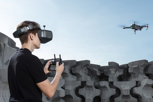 Transmisión de vídeo OcuSync en drones y gafas DJI