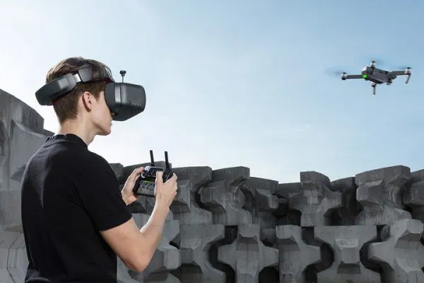 Transmisión de vídeo OcuSync en drones y gafas DJI