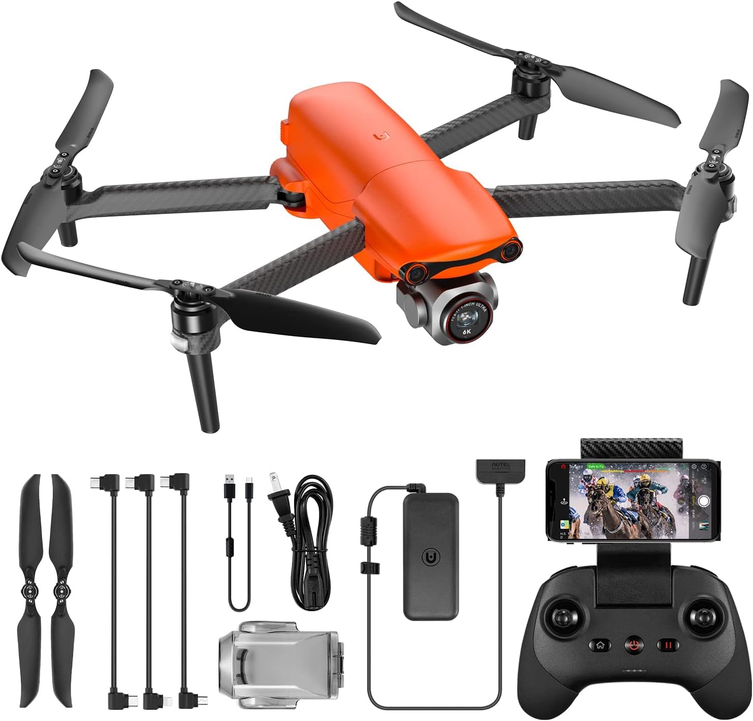 Autel EVO Lite Plus vista frontal review profesional