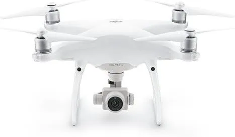 DJI Phantom 4 Pro V2.0 vista frontal mecánico