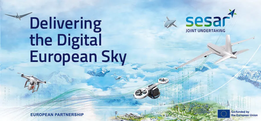 SESAR JU invierte 350 millones en U-Space: 42 proyectos para el cielo digital europeo