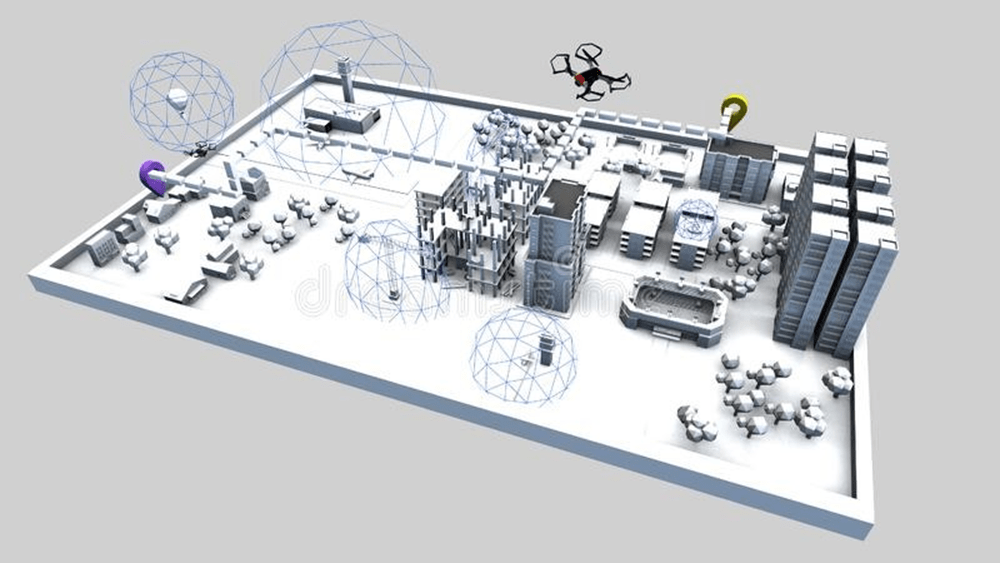 Esquema general del U-Space para drones