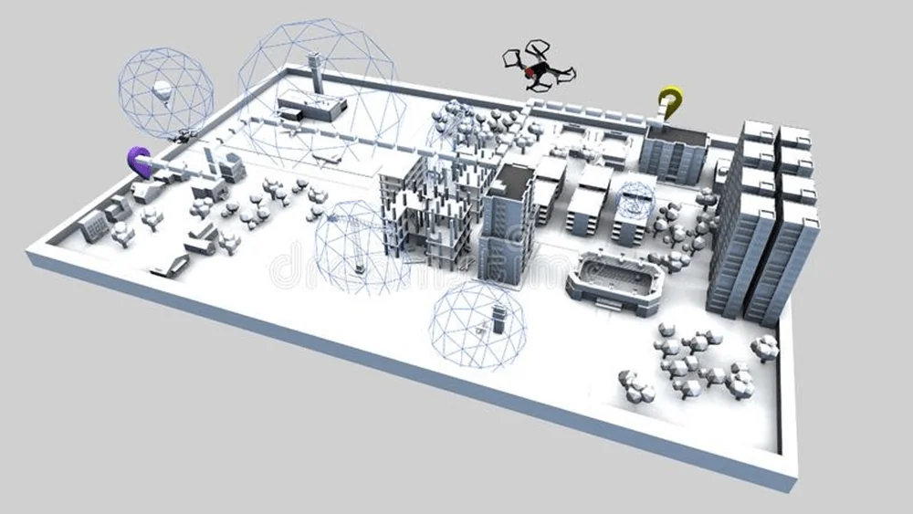 Esquema general del U-Space para drones