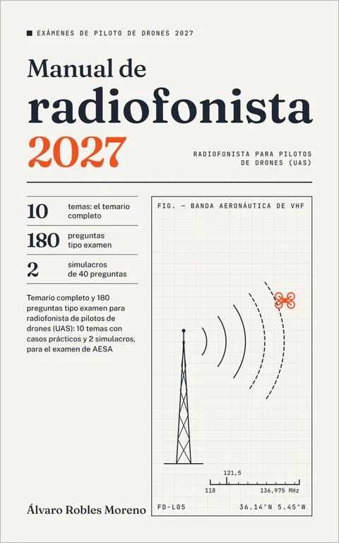 Portada del libro «Manual de radiofonista 2027»