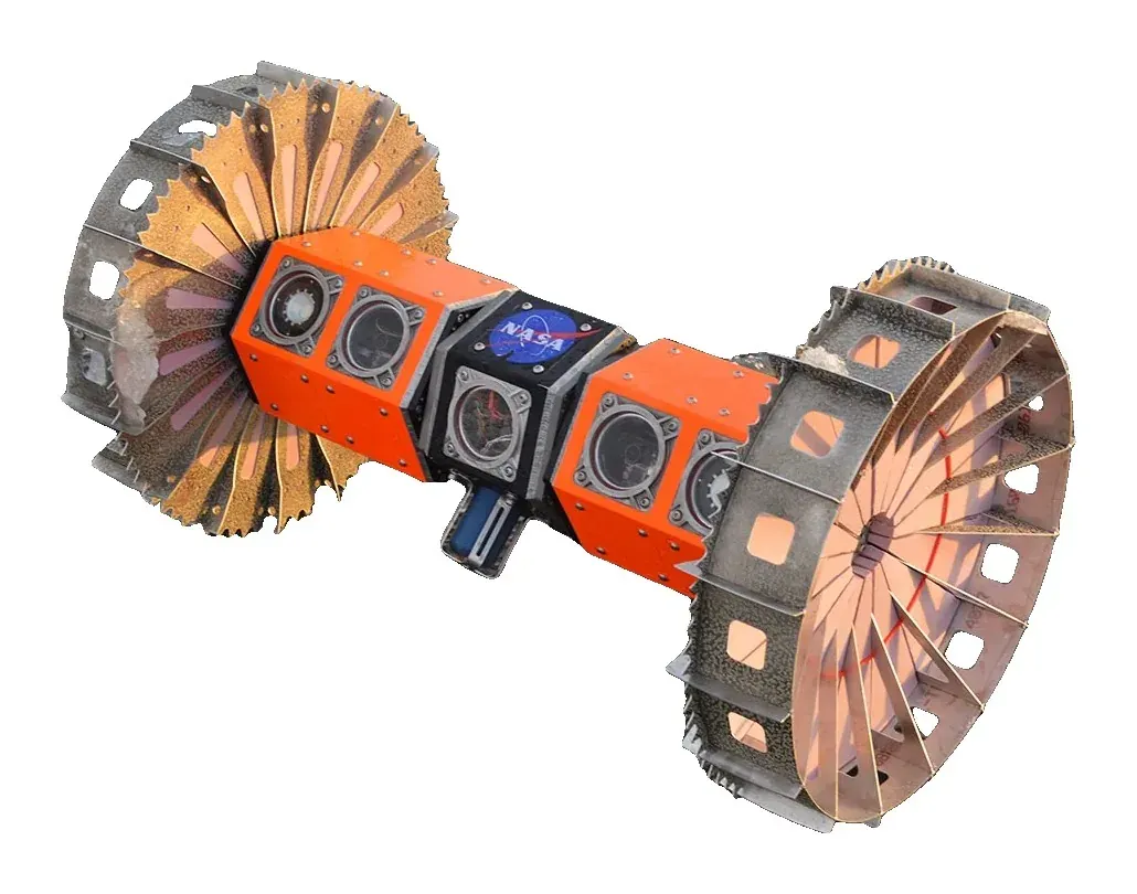 BRUIE (rover flotante bajo el hielo de la NASA) — NASA (JPL) · Wikimedia Commons · dominio público