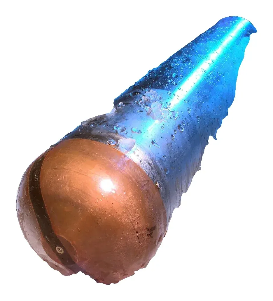 Criobot (sonda que se abre paso fundiendo el hielo) — Autor sin dato en Commons · Wikimedia Commons · dominio público