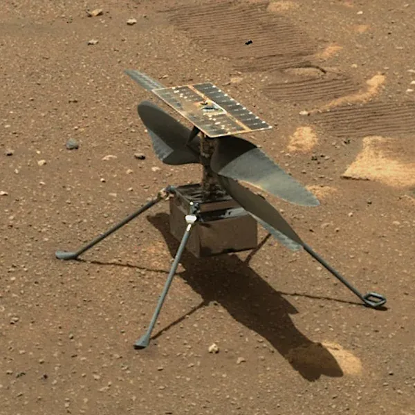 Ingenuity (helicóptero de Marte) — NASA · Wikimedia Commons · dominio público