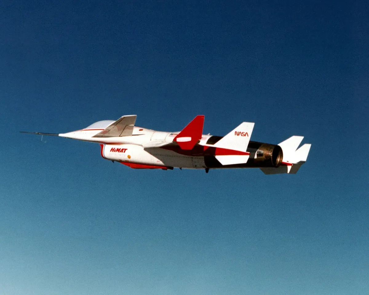 Rockwell HiMAT — Fuerza Aérea de EE. UU. · Wikimedia Commons · dominio público