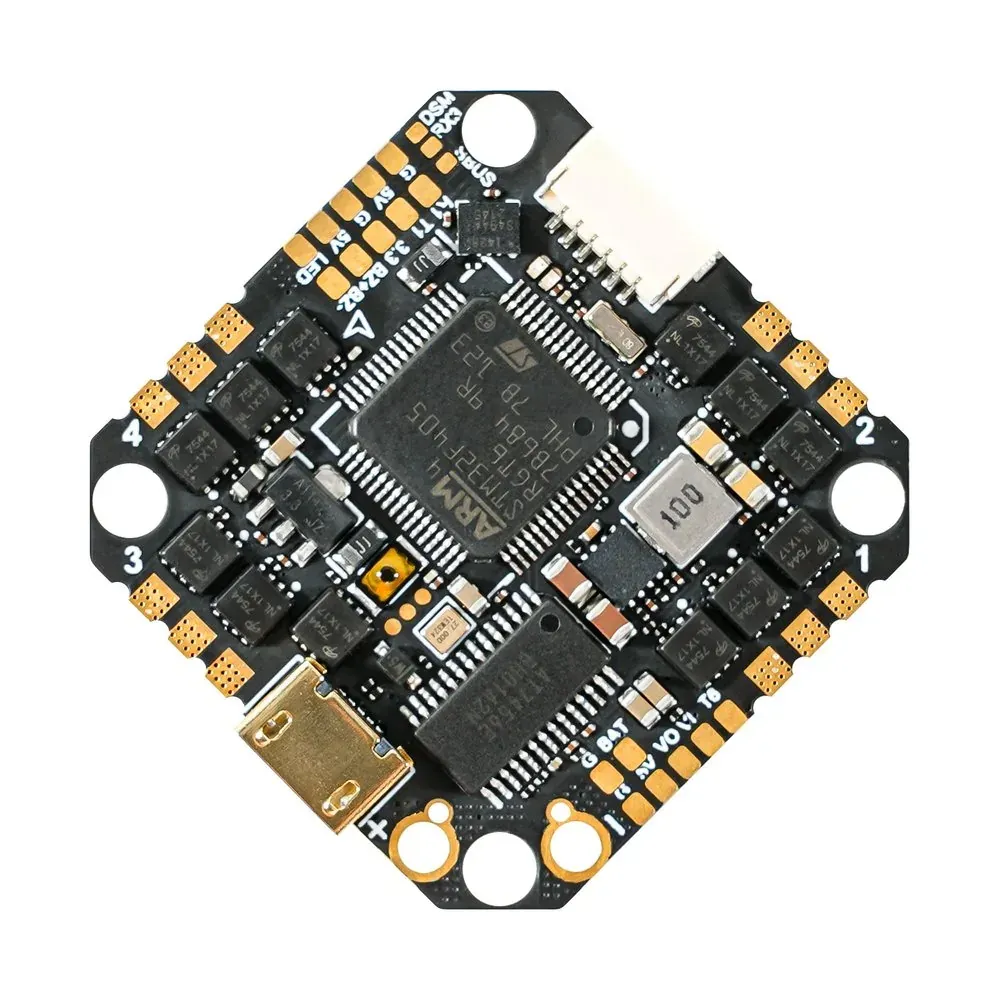 BetaFPV F405 4S 20A Toothpick Brushless Flight Controller V5 BLHeli_S (ICM42688) — BetaFPV · imagen de producto (web oficial)