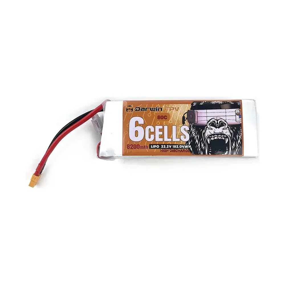 DarwinFPV 6S 8200mAh 80C 22.2V FPV Battery — DarwinFPV · imagen de producto (web oficial)
