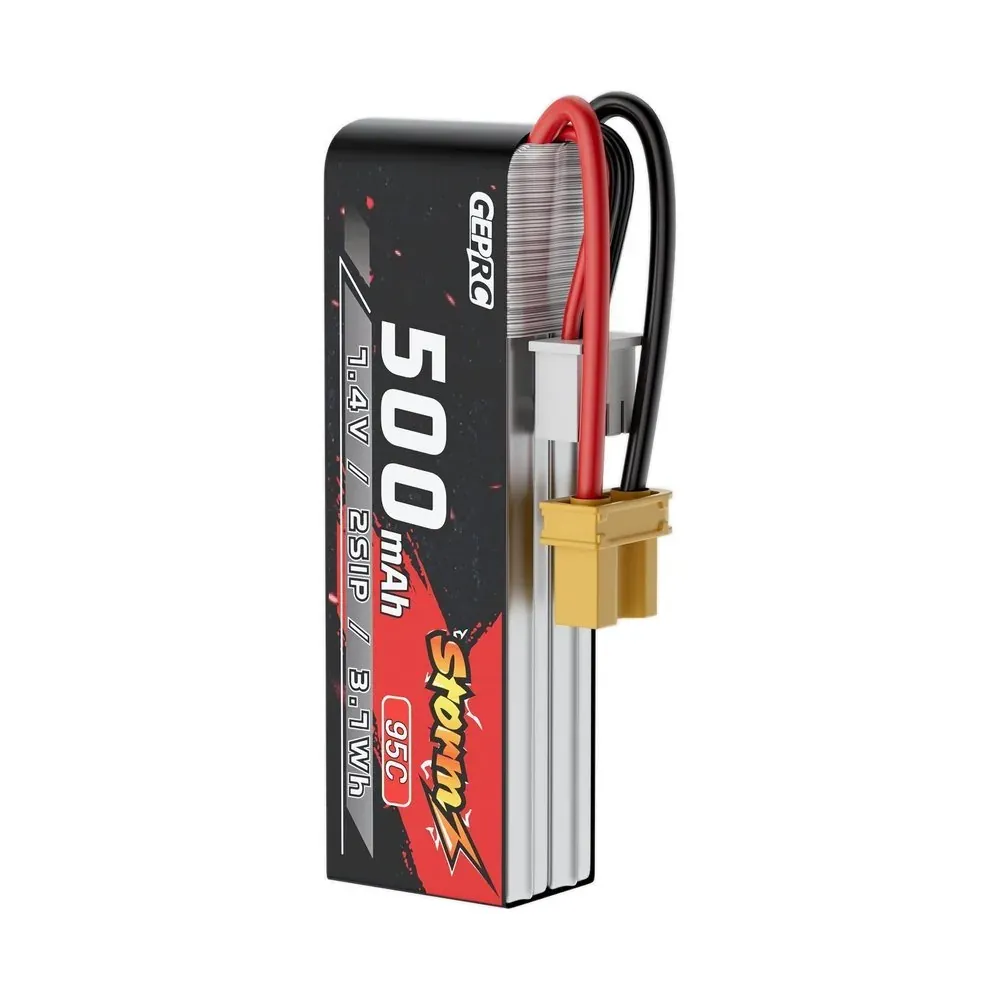 GEPRC Storm LiPo 2S 500mAh 95C Battery — GEPRC · imagen de producto (web oficial)