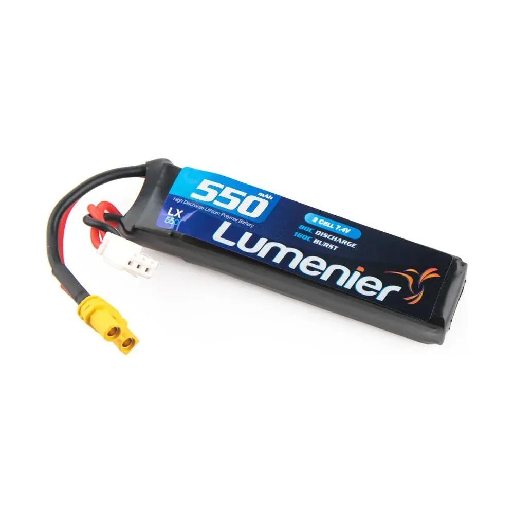 Lumenier 550mAh 2s 80c Lipo Battery (XT-30) — Lumenier · imagen de producto (web oficial)