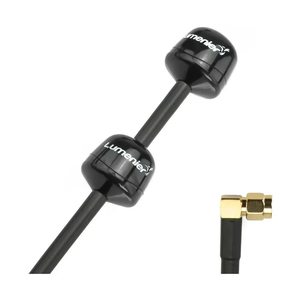 Lumenier Double AXII 2 Long Range Right-Angle 5.8GHz Antenna (RHCP) — Lumenier · imagen de producto (web oficial)