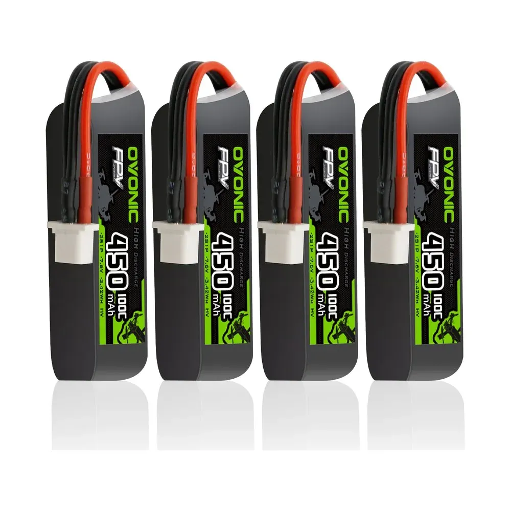 Ovonic 2S 450mAh 100C LiHV (BT3.0) — Ovonic · imagen de producto (web oficial)