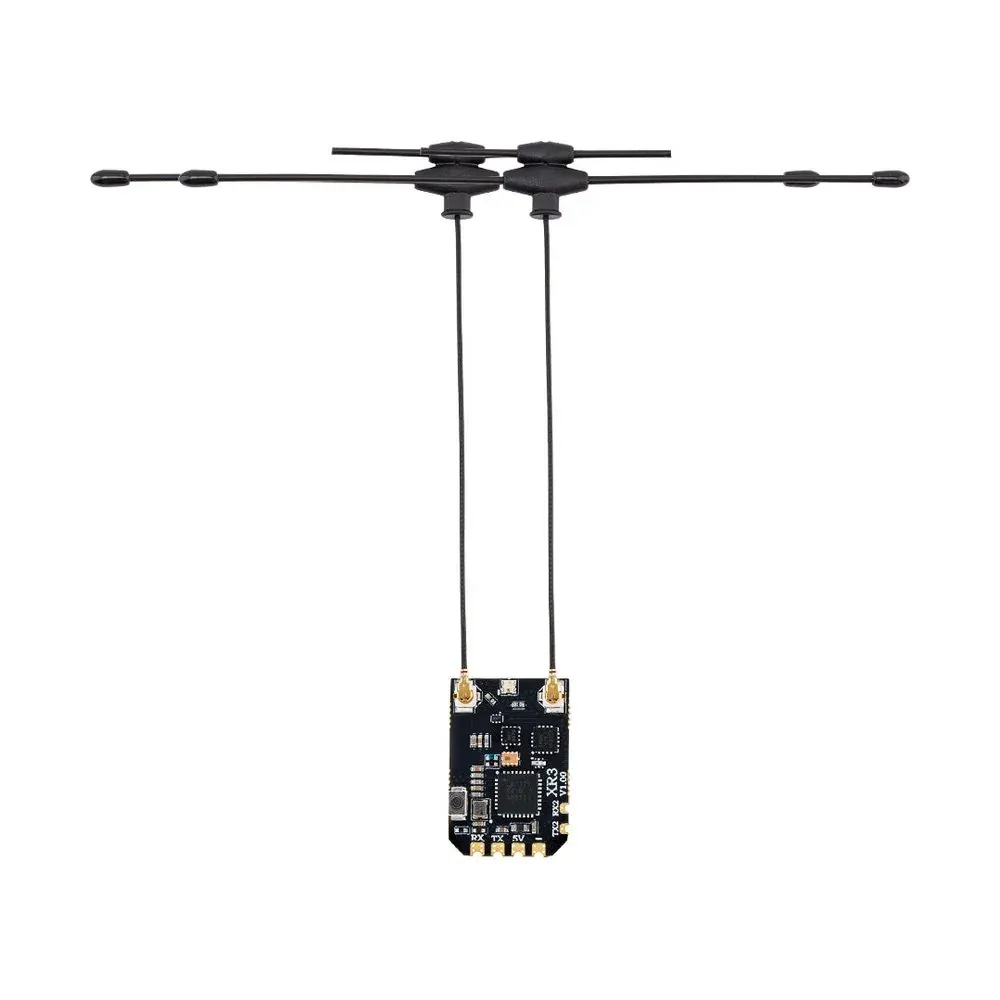 RadioMaster XR3 Nano Multi-Frequency Antenna Diversity ExpressLRS Receiver — RadioMaster · imagen de producto (web oficial)