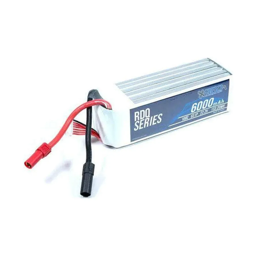 RDQ Series 22.2V 6S 6000mAh 100C LiPo Battery - XT150 — RDQ · imagen de producto (web oficial)