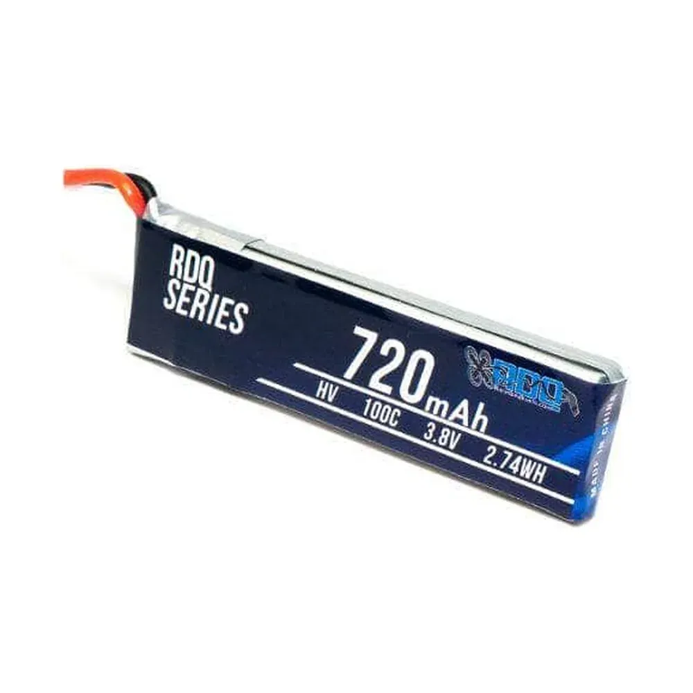 RDQ Series 3.8V 1S 720mAh 100C LiHV Whoop/Micro Battery - PH2.0 — RDQ · imagen de producto (web oficial)