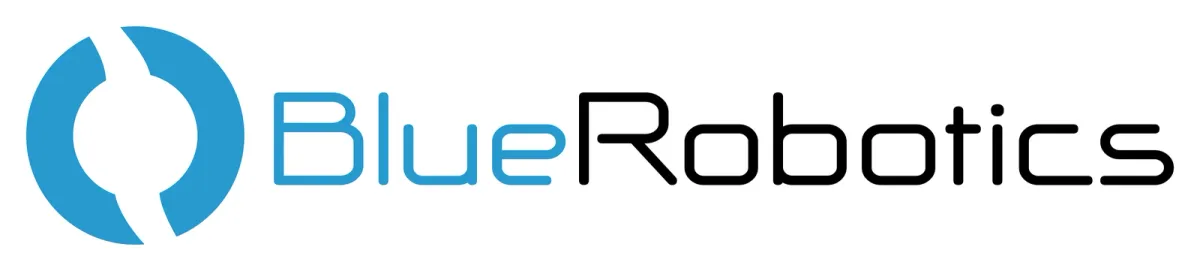 Blue Robotics — Logotipo de Blue Robotics · web oficial