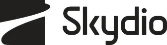 Skydio — Logo oficial de Skydio, versión fondo claro (skydio.com/press/media-resources)