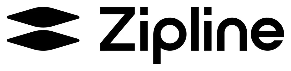 Zipline — Logotipo de Zipline · web oficial