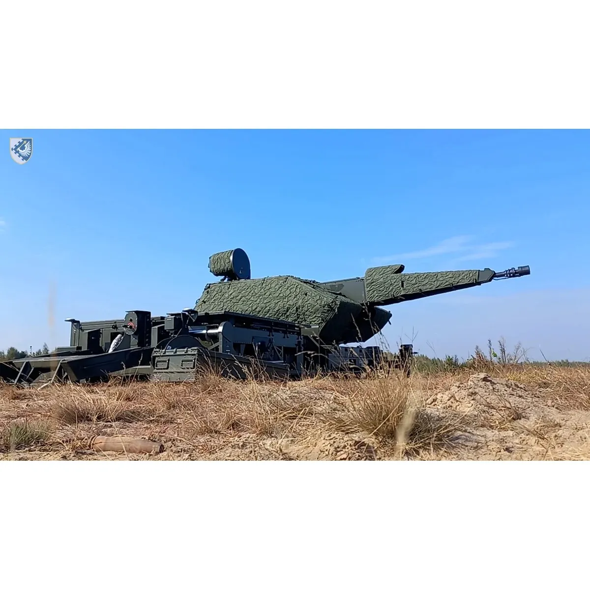 Rheinmetall Skynex — Imagen: Повітряне командування "Захід" Повітряних Сил ЗС України · CC BY 4.0 · Wikimedia Commons — https://commons.wikimedia.org/wiki/File:Skynex_AC_West.jpg