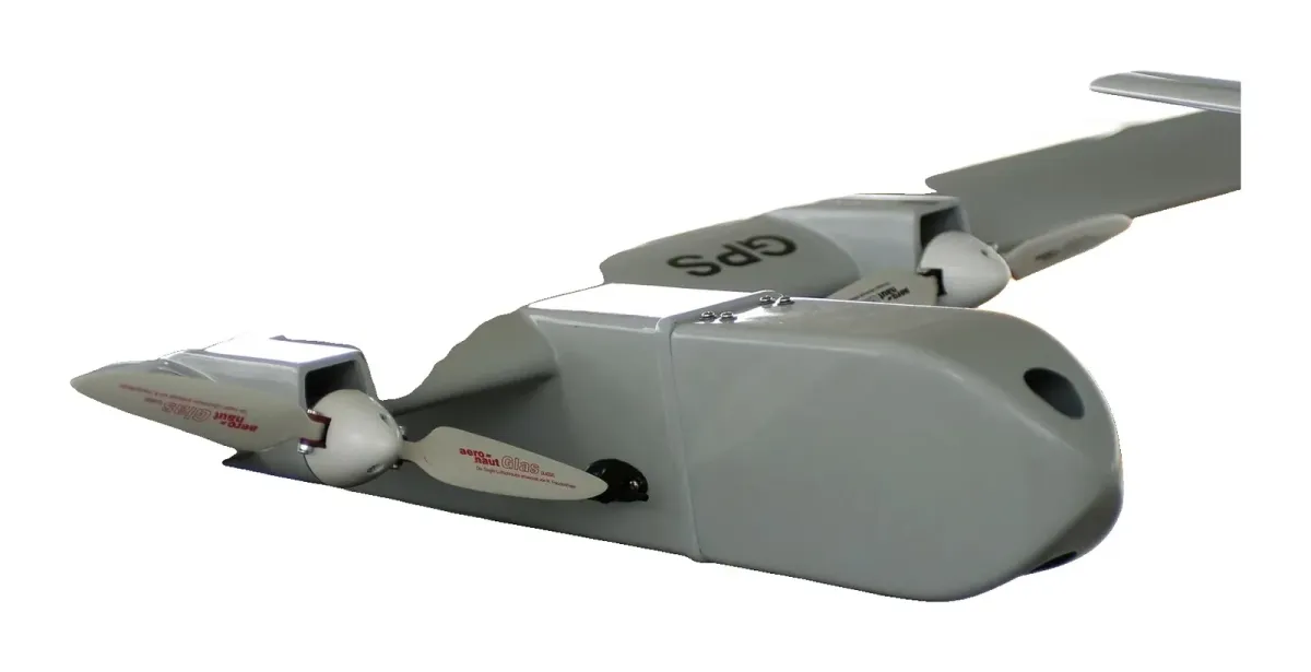 AeroVironment RQ-14 Dragon Eye — Armada de EE. UU. (Daniel J. McLain) · Wikimedia Commons · dominio público