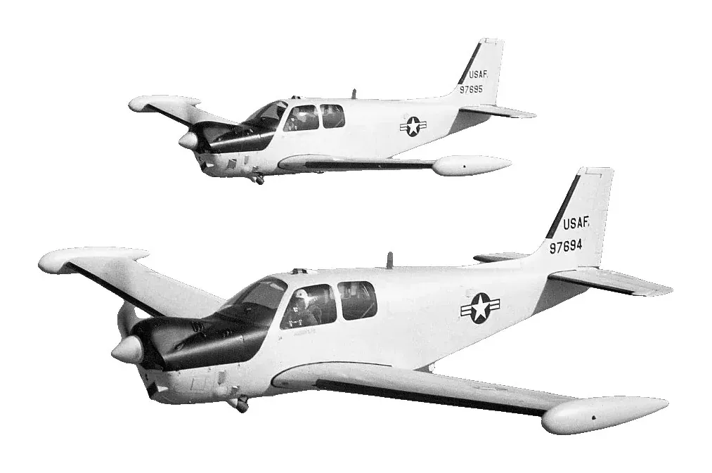 Beechcraft QU-22 Pave Eagle — Fuerza Aérea de EE. UU. · Wikimedia Commons · dominio público