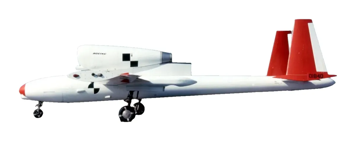 Boeing YQM-94 B-Gull (Compass Cope B) — Autor desconocido · Wikimedia Commons · dominio público