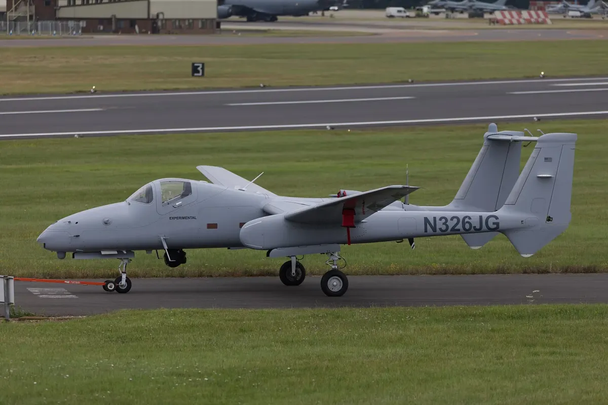 Northrop Grumman Firebird — Ronnie Macdonald · Wikimedia Commons · CC BY 2.0