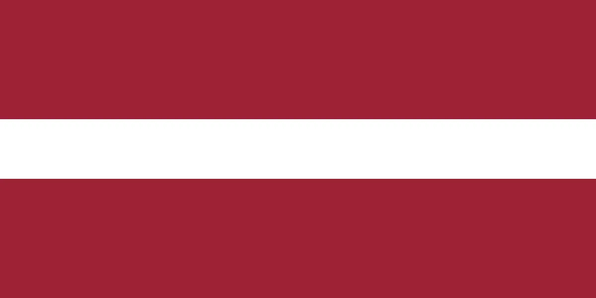 Letonia (normativa de drones) — Bandera de Letonia (dominio público)
