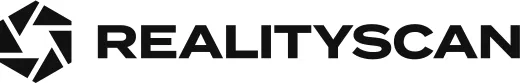 RealityCapture (ahora RealityScan) — Logo oficial de RealityScan / RealityCapture (realityscan.com, Epic Games)
