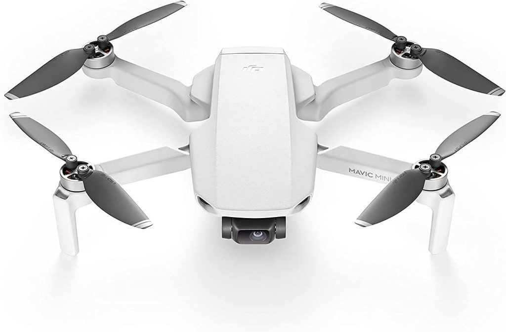 DJI Mavic Mini detalle gimbal mecánico 3 ejes review vintage
